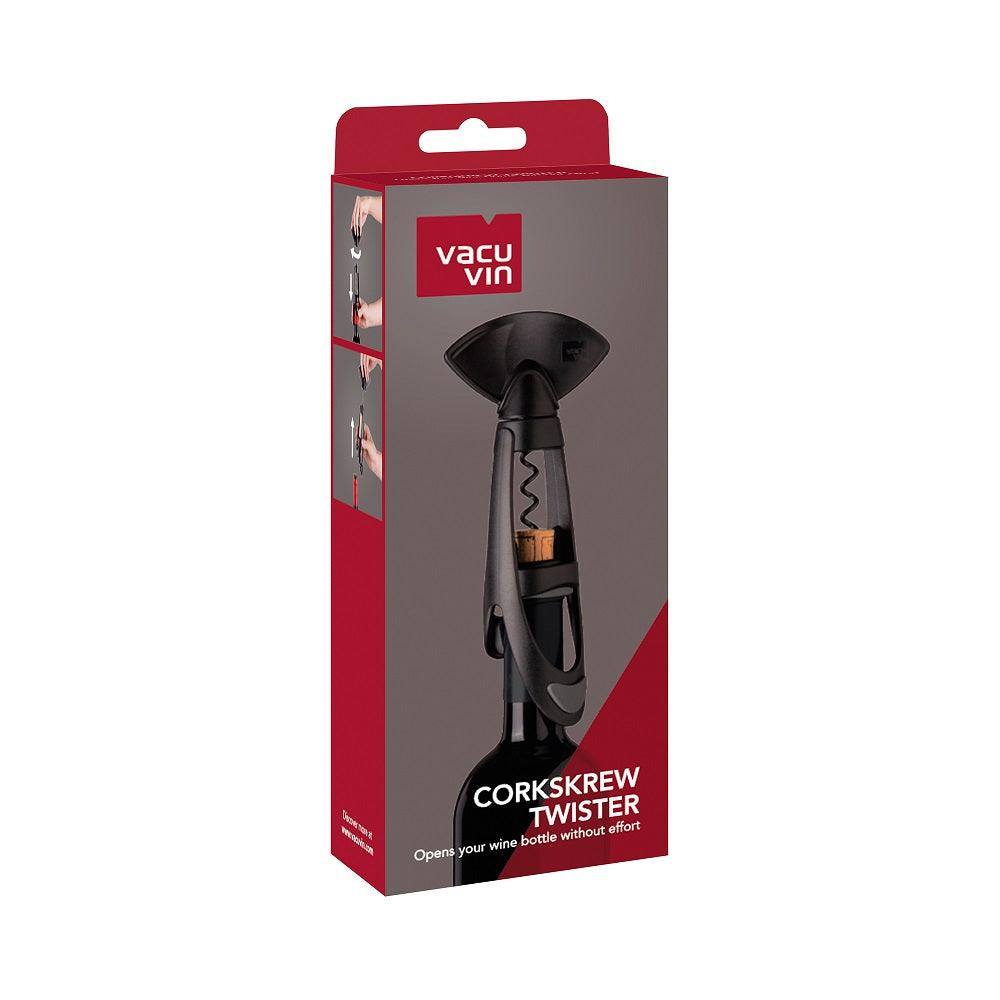 Vacu Vin Twister Corkscrew - Black