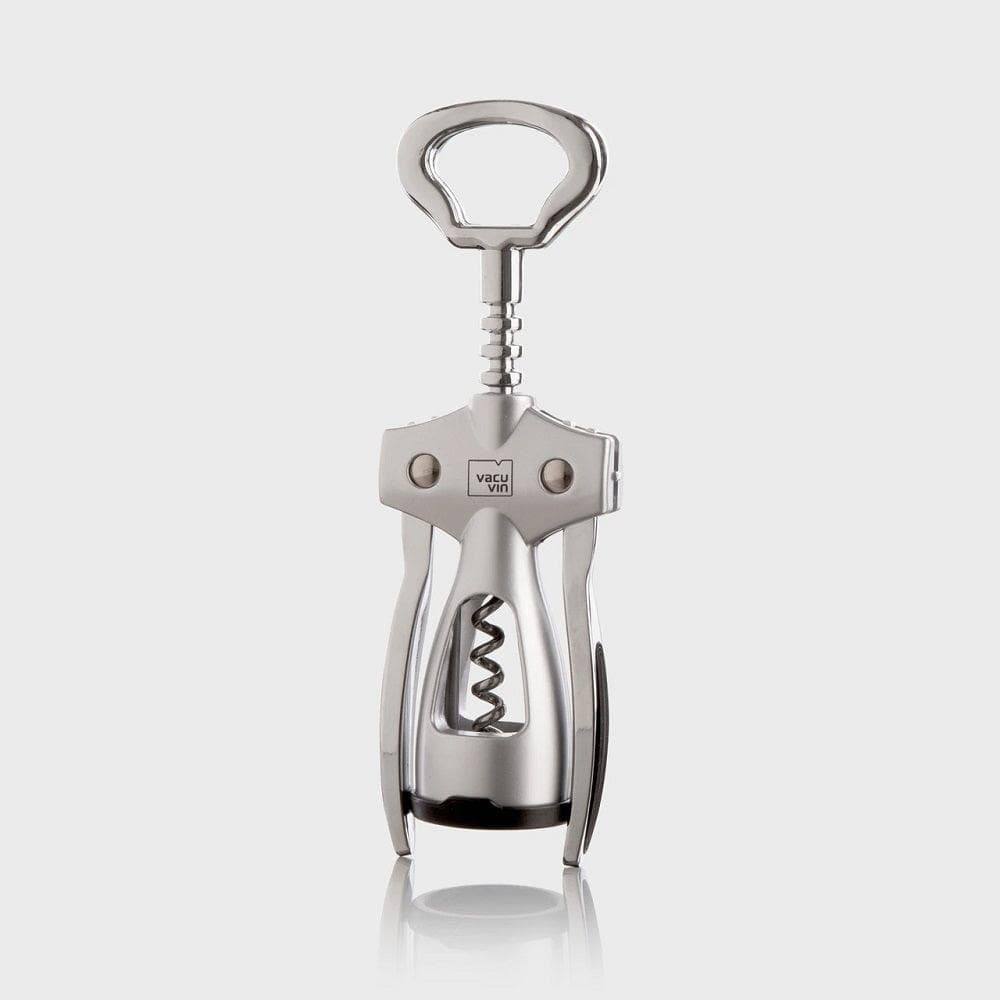 Vacu Vin Winged Corkscrew - Silver