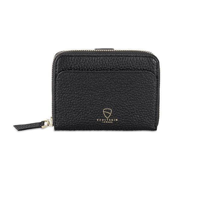 Zip Luxe Wallet, Black Chromexcel - MAKR
