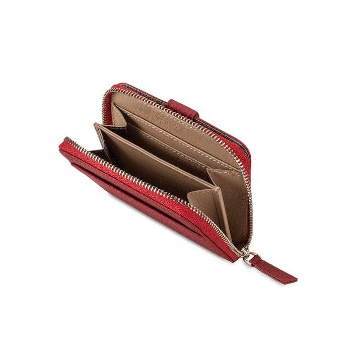 Vaultskin London Belgravia Zip Wallet - Red