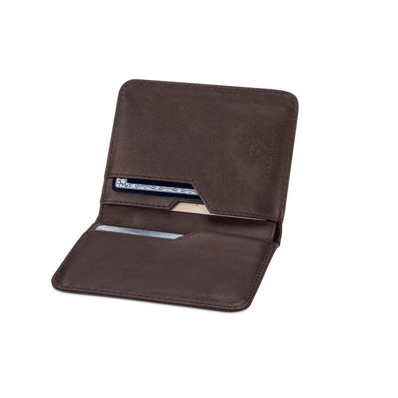 Vaultskin London City Bifold Wallet - Brown RFID