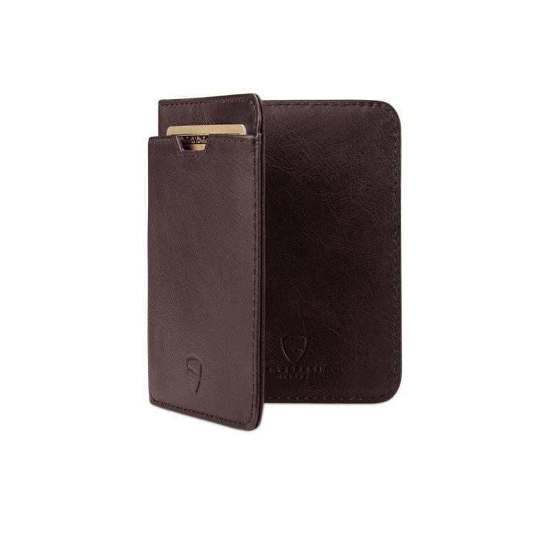 Vaultskin London City Bifold Wallet - Brown RFID