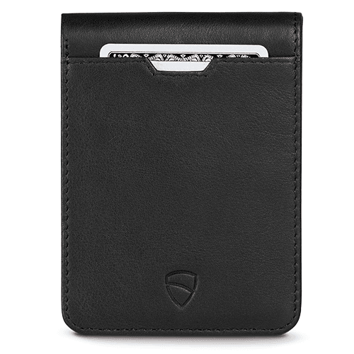 Vaultskin London Manhattan Bifold Wallet - Black RFID