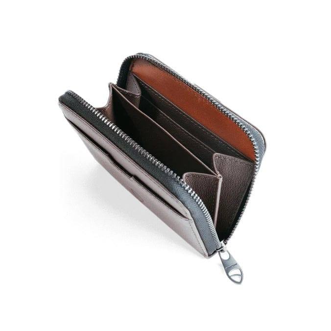 Vaultskin London Mayfair Zipper Wallet - Brown