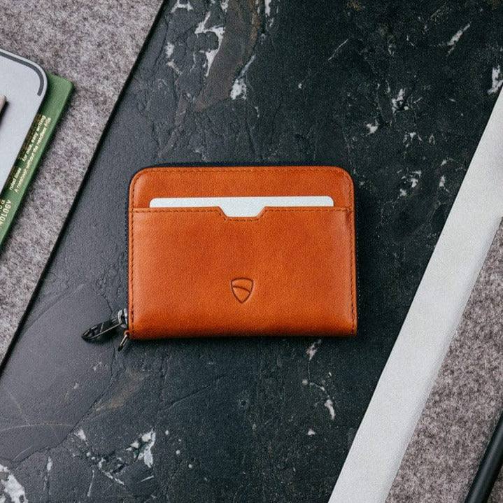 Men's Leather Zipper Wallet | The Tabiano | 25-Year Warranty