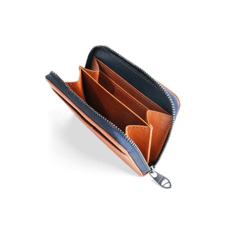 Vaultskin London Mayfair Zipper Wallet - Cognac