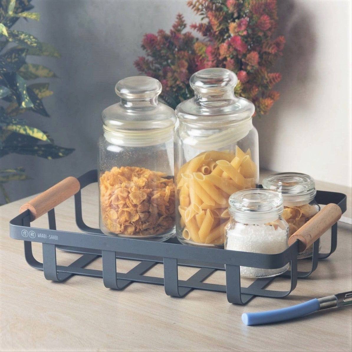 Waabi Saabi Grid Metal Storage Basket