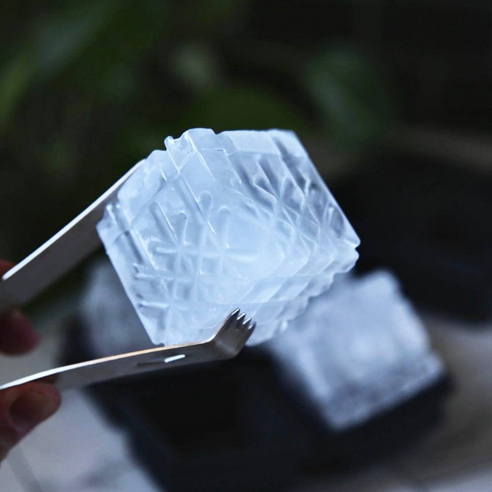 W&P Design Peak Crystal Cocktail Ice Tray - Charcoal