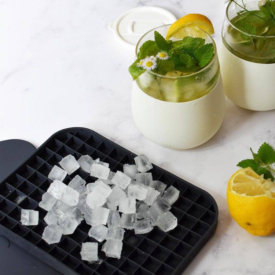 W&P Design Peak Pebble Ice Tray - Charcoal