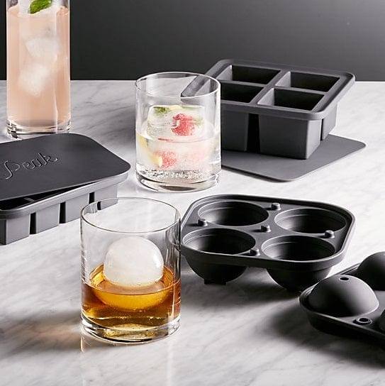 W&P Design Peak Sphere Ice Tray - Charcoal