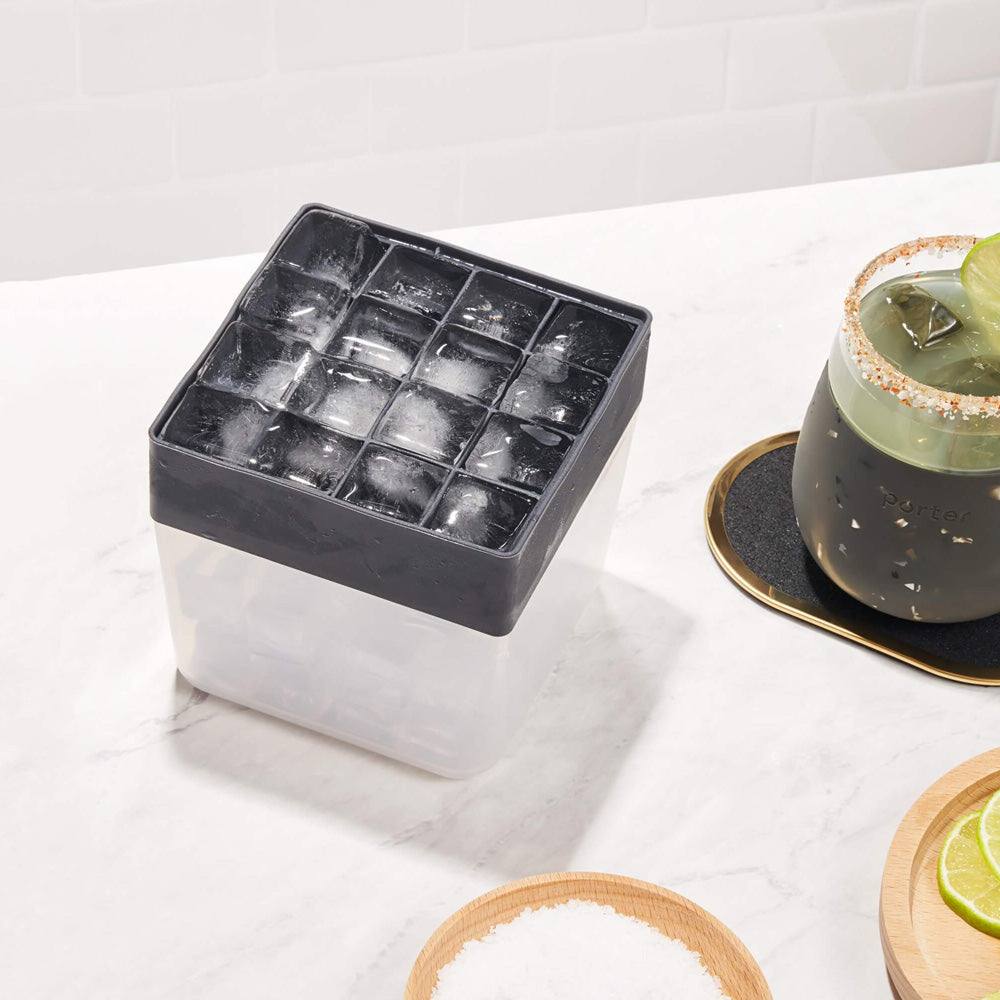 W&P Design Peak Square Ice Box - Charcoal