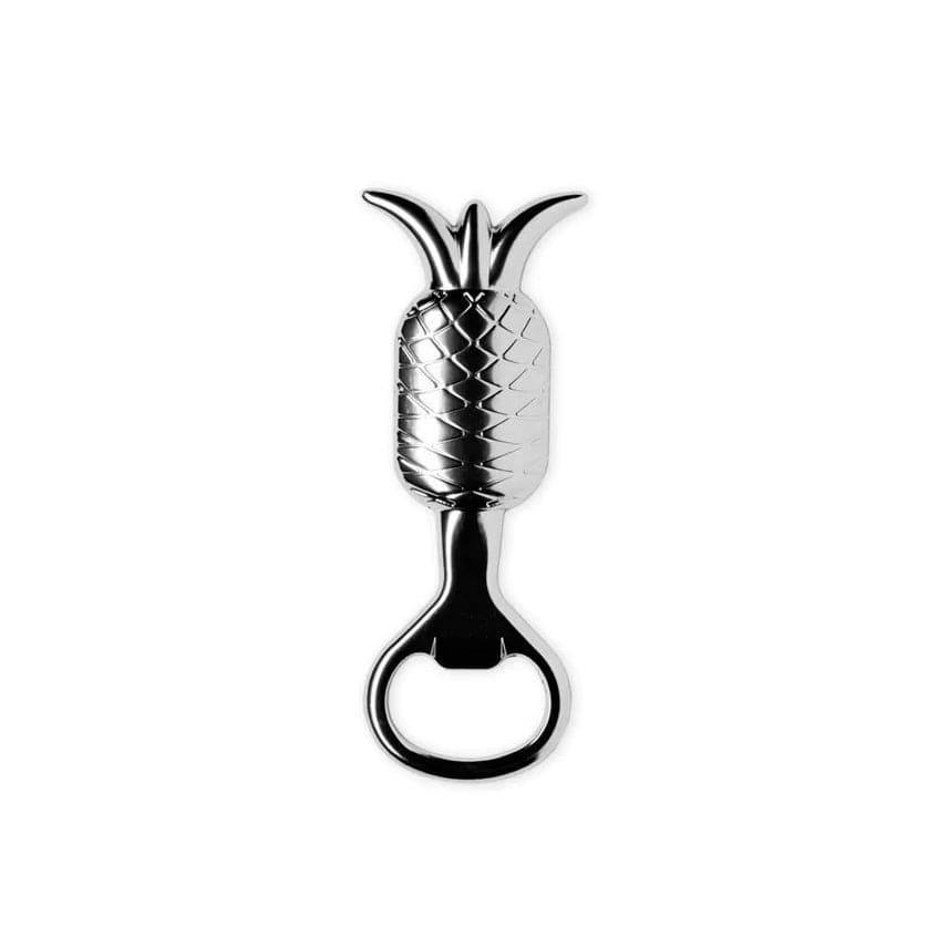 W&P Design Pineapple Bottle Opener - Silver