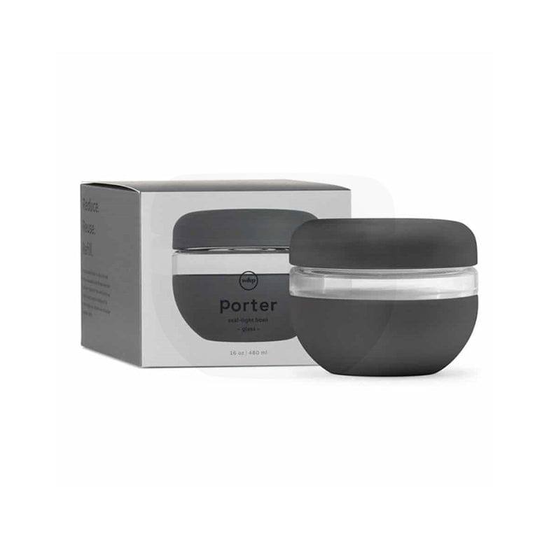 W&P Design Porter Seal Tight Bowl with Lid Medium - Charcoal