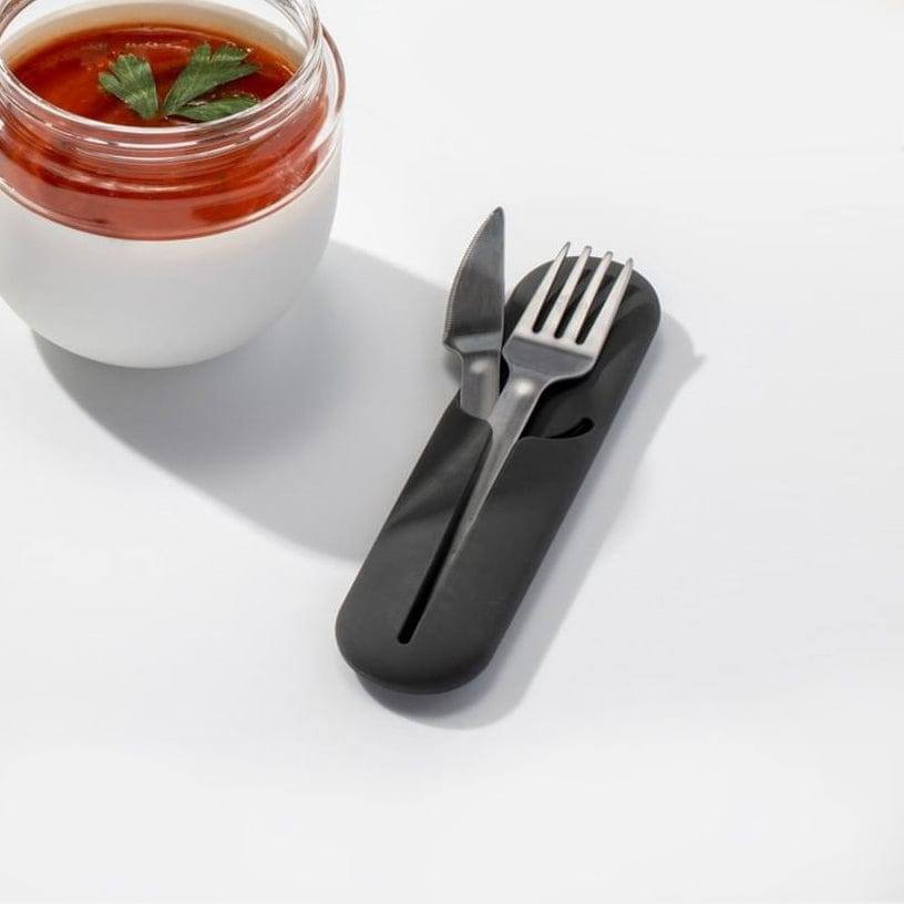 W&P Design Porter Travel Cutlery Set - Charcoal