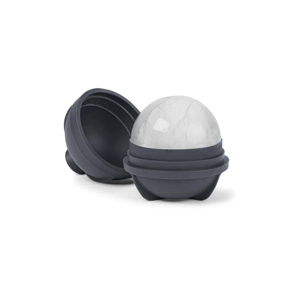 W&P Design Single Sphere Ice Mold - Charcoal