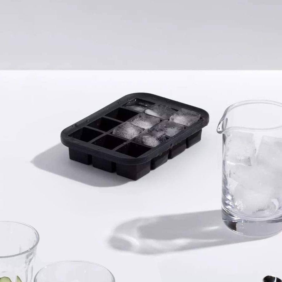 W&P Design Extra Large Black Marble Ice Cube Tray - Jane Leslie and Co.