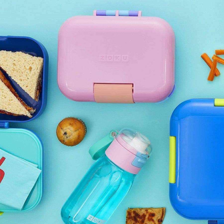 Neat Bento Jr. Kids Lunch Box - Blue, Modern Quests