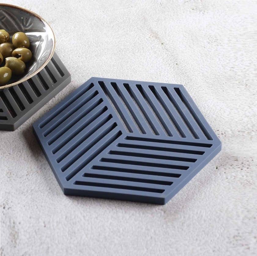 Zone Denmark Hexagon Trivet - Denim