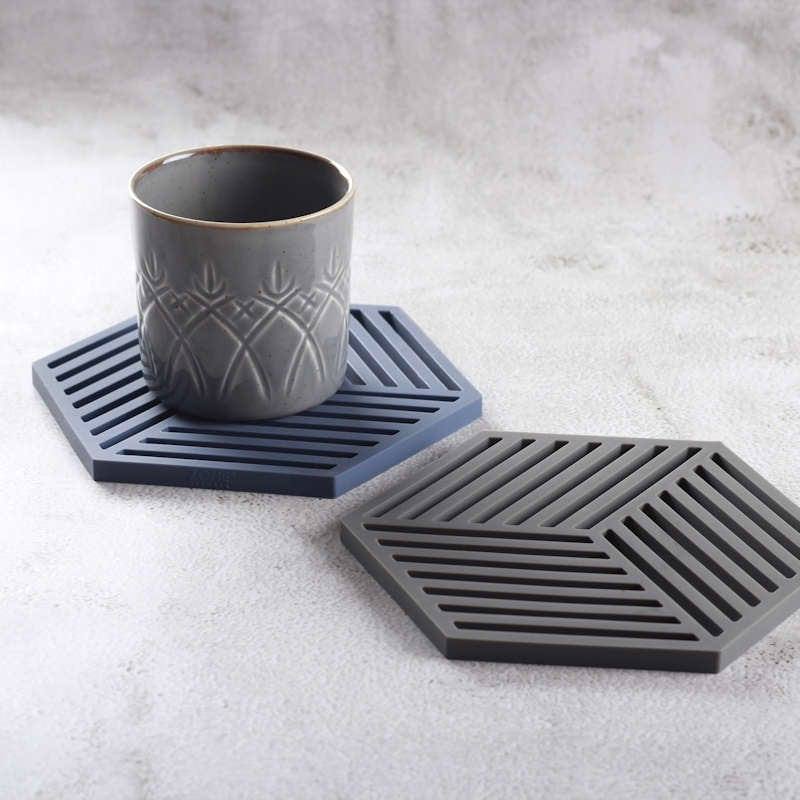 Zone Denmark Hexagon Trivet - Denim