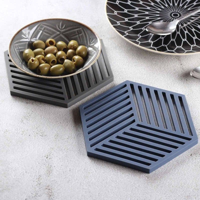 Zone Denmark Hexagon Trivet - Denim