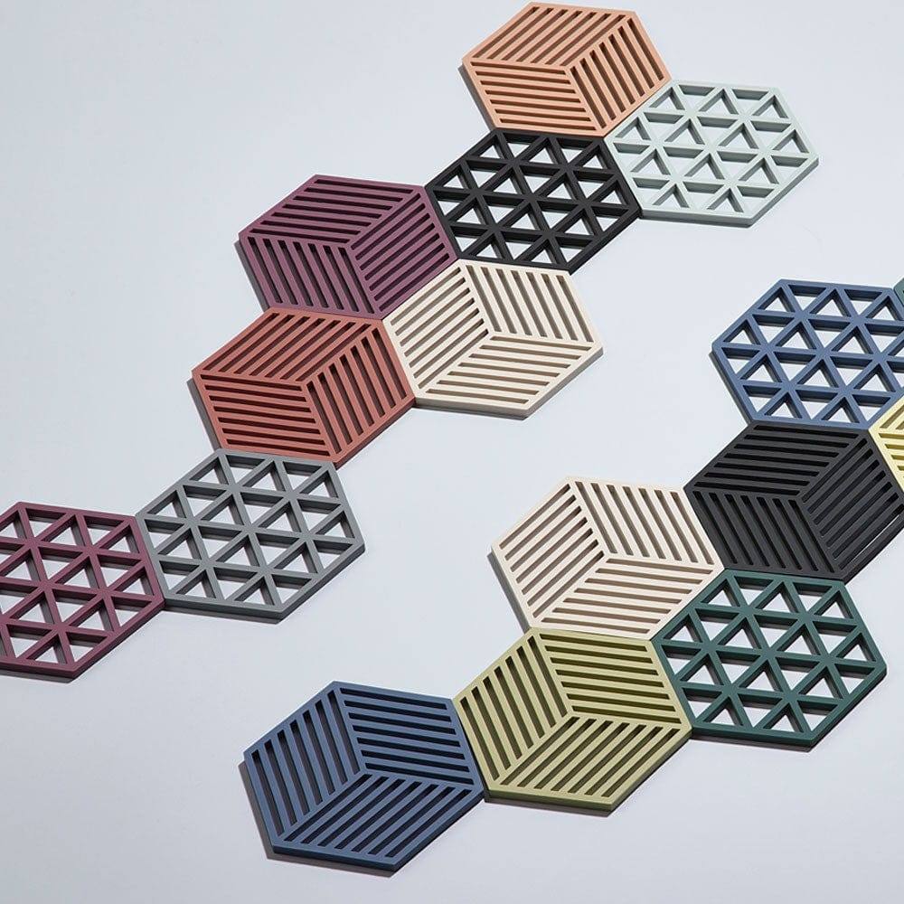 Zone Denmark Hexagon Trivet - Denim