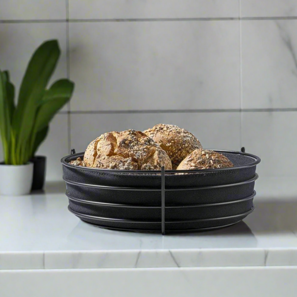 Singles Bread Basket - Black