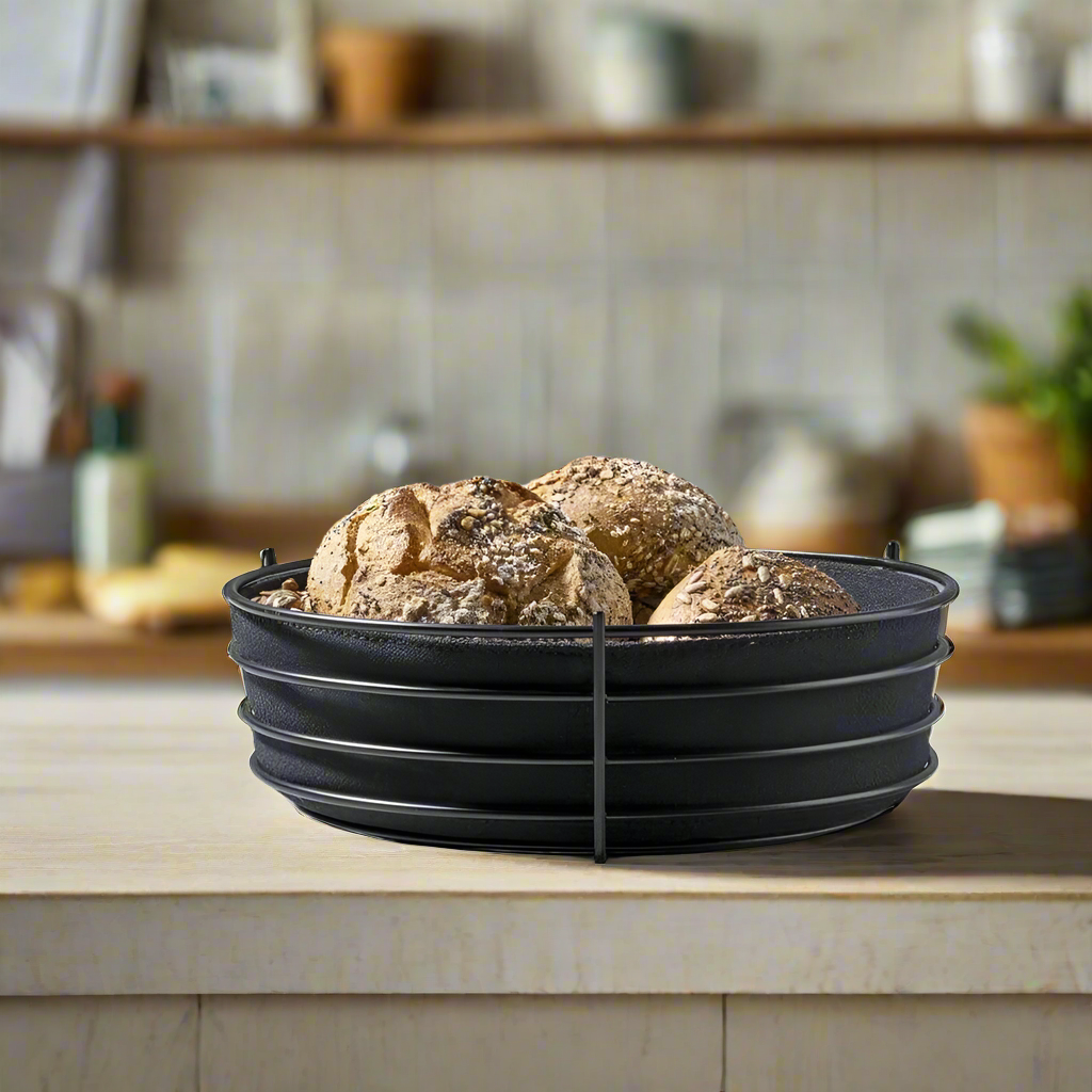 Singles Bread Basket - Black