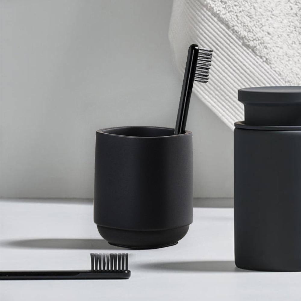 Zone Denmark Time Toothbrush Tumbler - Black