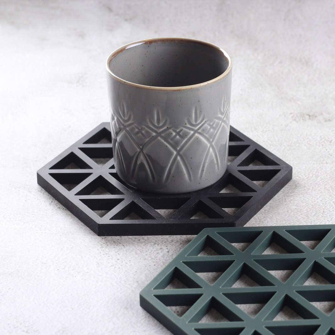 Zone Denmark Triangles Trivet - Black