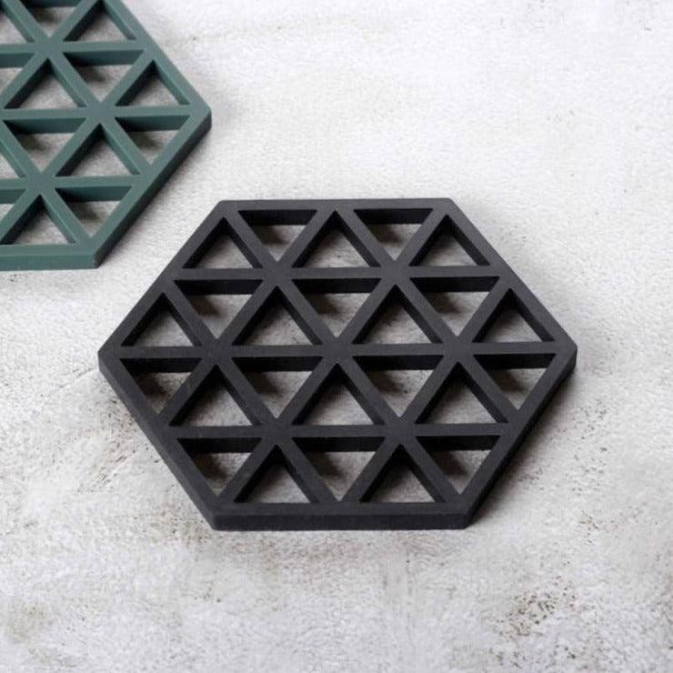 Zone Denmark Triangles Trivet - Black